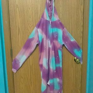 Unicorn onesie girls size XL
